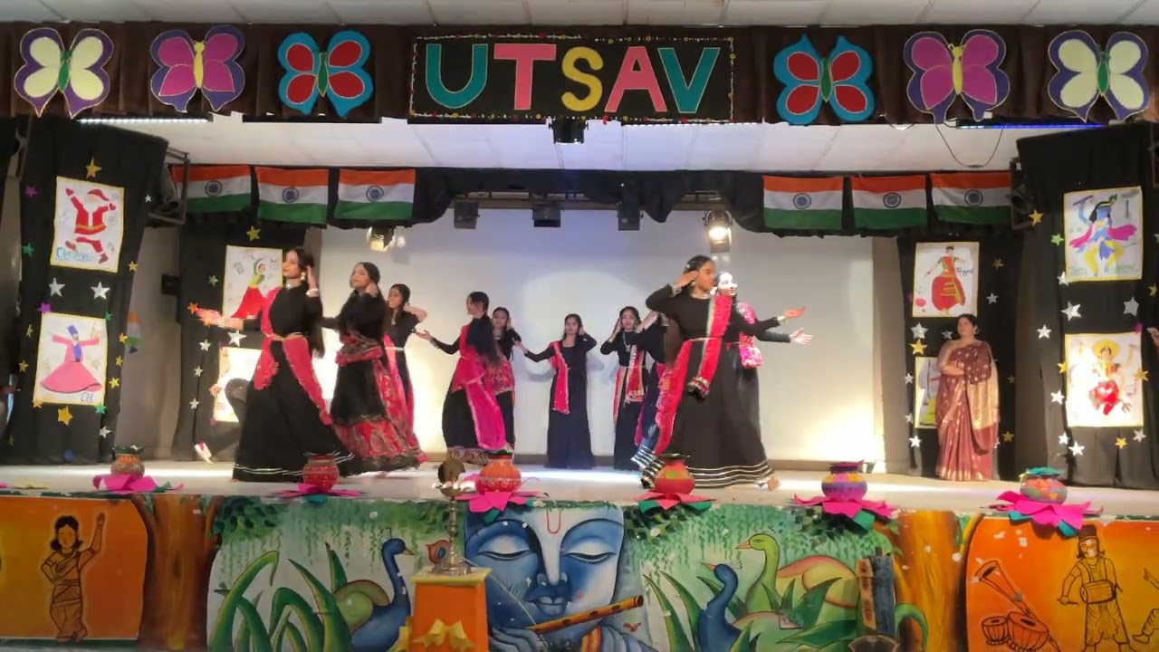 💃 Garba Dance Performance | DBRA-SOSE / DBRA-CM Shri School Narela | Annual Day 2026