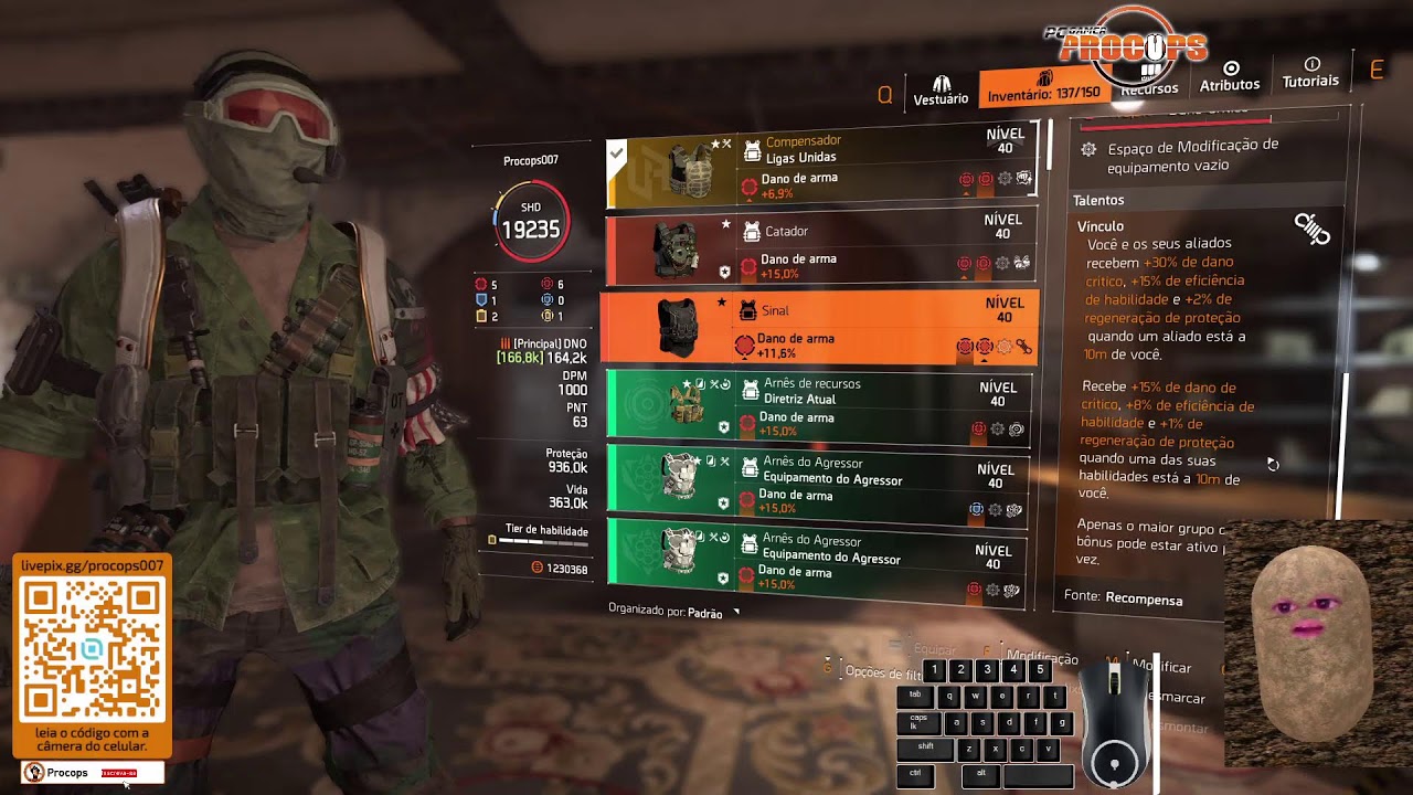 LIVE - RAIDE - NOVAS ARMAS - TALENTOS - EXOTICAS -  The Division 2