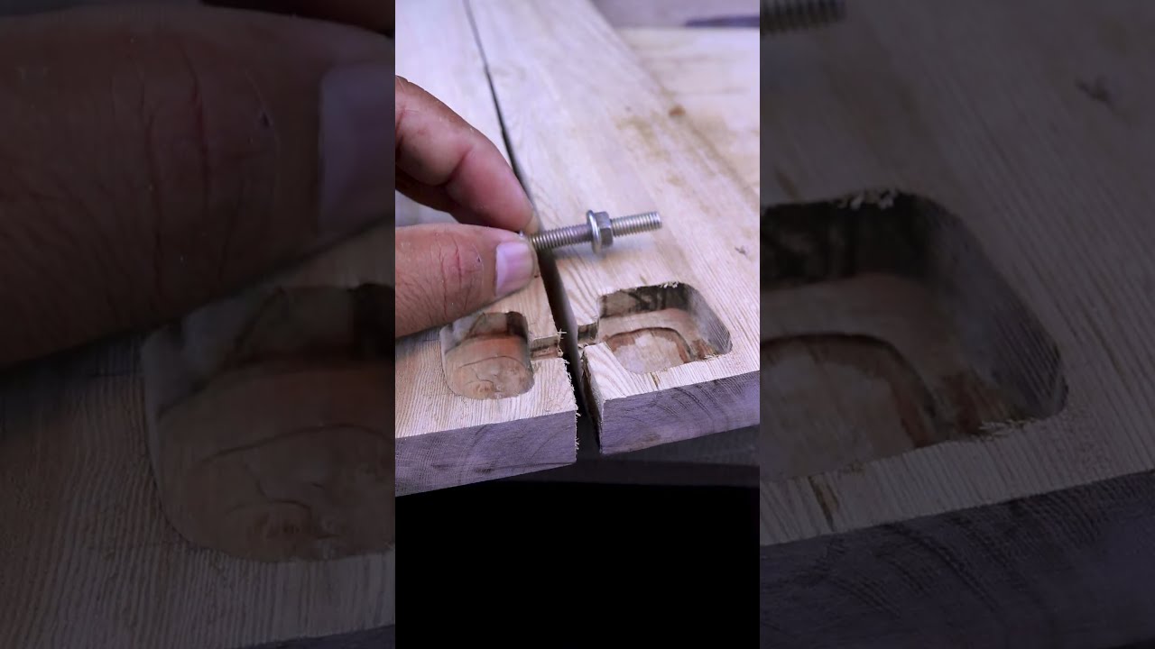 How to fix a broken wooden board easily 🔥