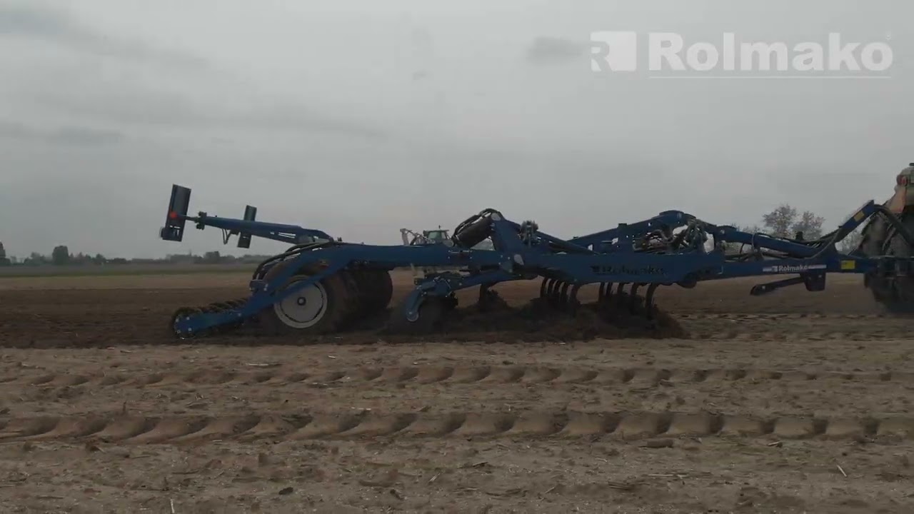Modern no-till cultivation with a Rolmako stubble cultivator