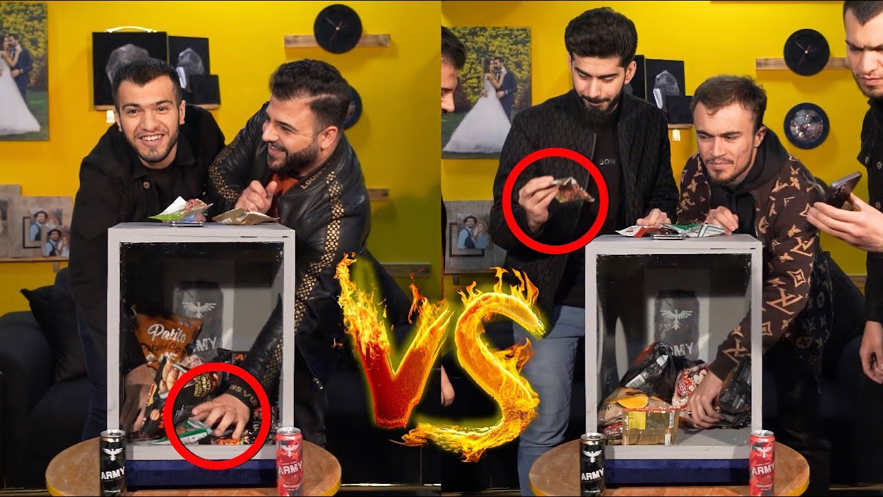بلەز تشتێ مەدڤیت بینەدەر ژ سندوقێ !! | Army Box Challenge
