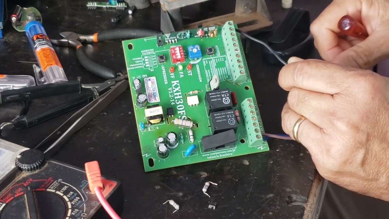 Manutenção placa Rossi KXH30FS V1.2-14 (5/6)