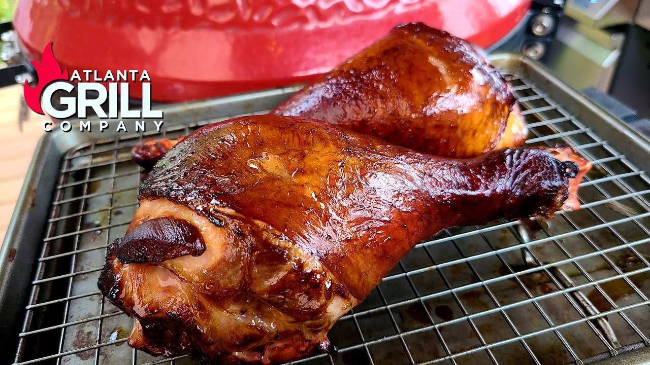 Festival-Style Smoked Turkey Legs