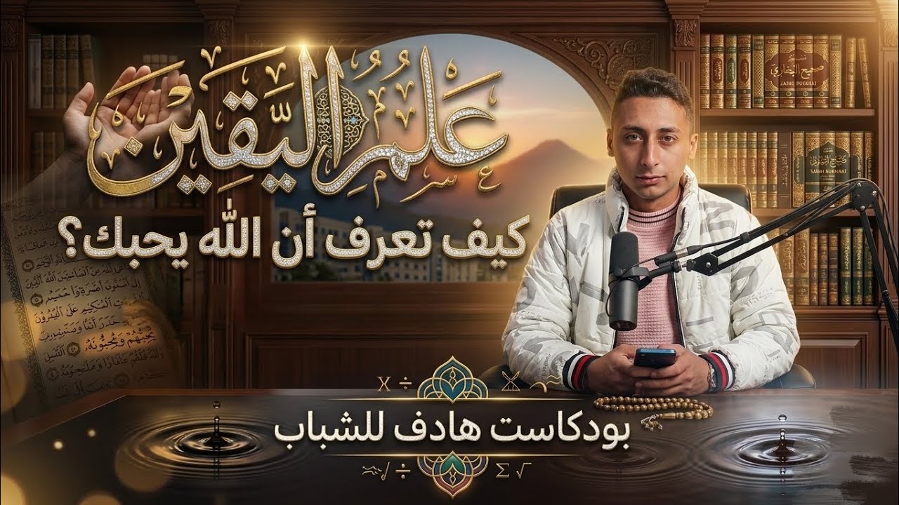 بودكاست علم اليقين | كيف تعرف أن الله يحبك؟ | طارق قنديل 