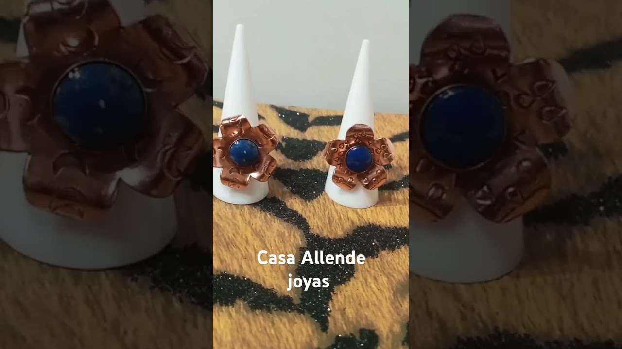 Estilo propio en joyas de cobre nacional #tallerdeorfebreria