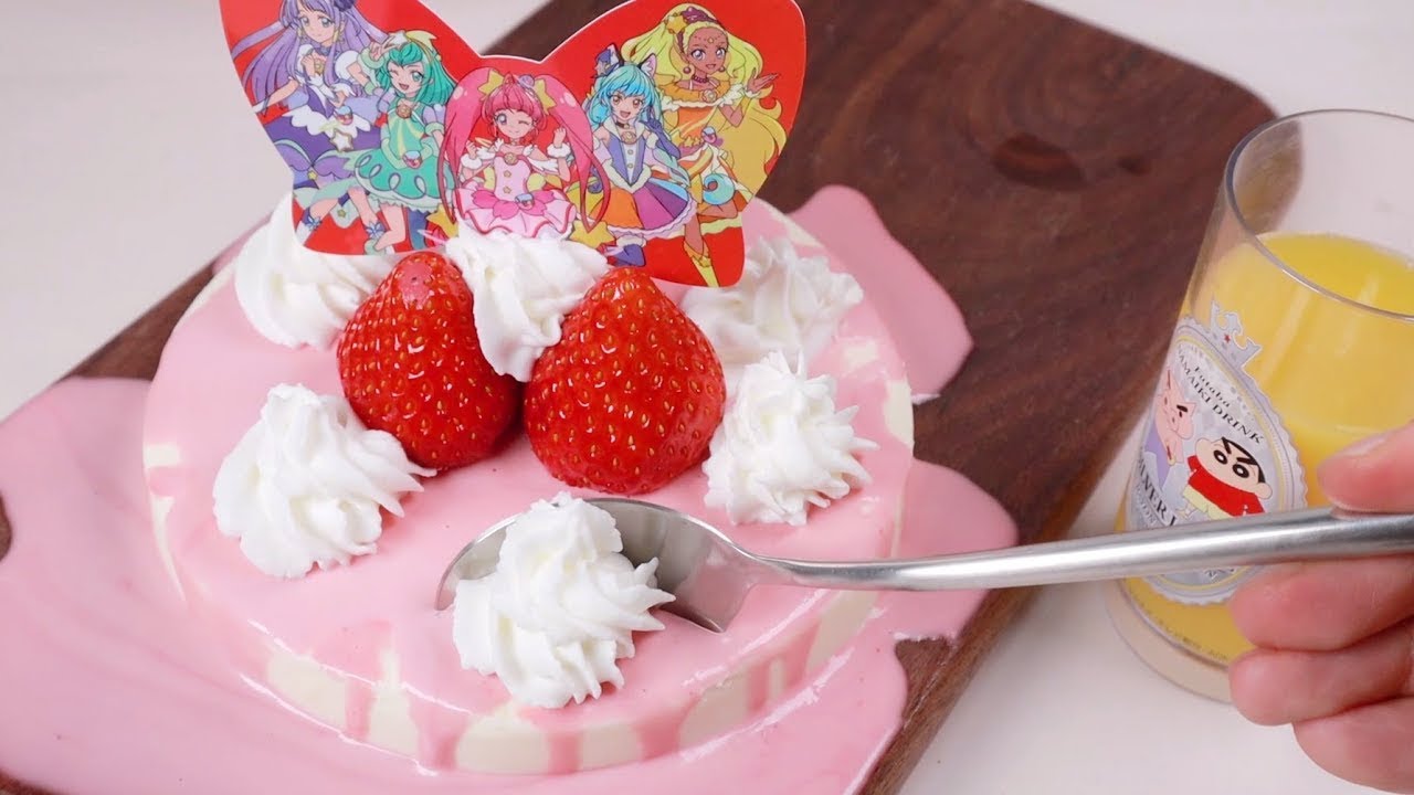 Precure Ice Cake Making Kit  - Popin Cookin ( Home Made Cake / DIY Candy )