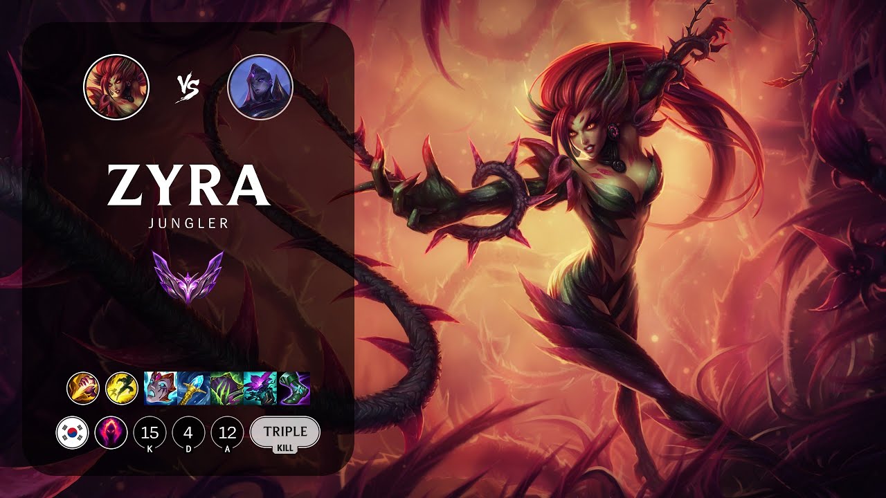 Zyra Jungle vs Bel'Veth - KR Master Patch 14.4