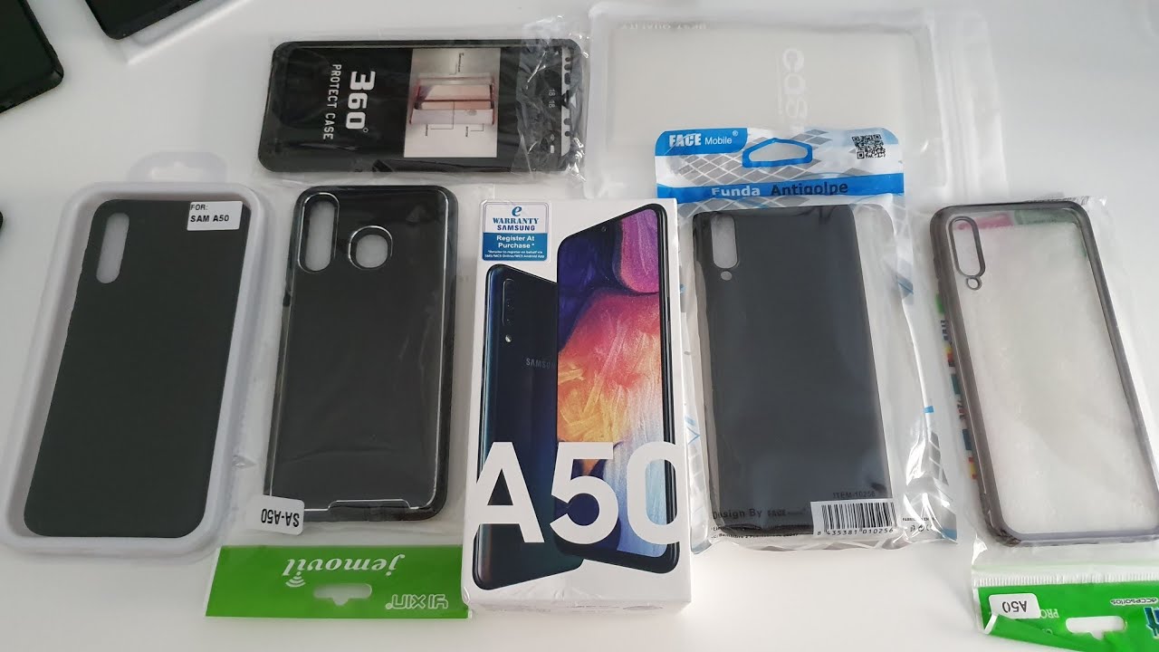 Fundas Galaxy A50 las mejores y baratas