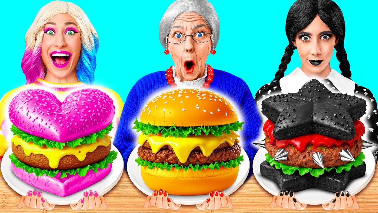 Wednesday vs Grandma Cooking Challenge | Awesome Culinary Recipes by Fun Teen