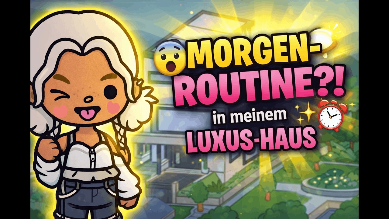 😱 Meine GEHEIME Morgenroutine im Luxus-Haus! | Toca Boca