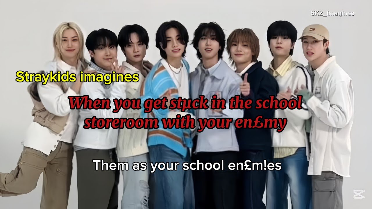 pov: Когда ты застрял в школьной кладовке со своим врагом || Straykids представляет