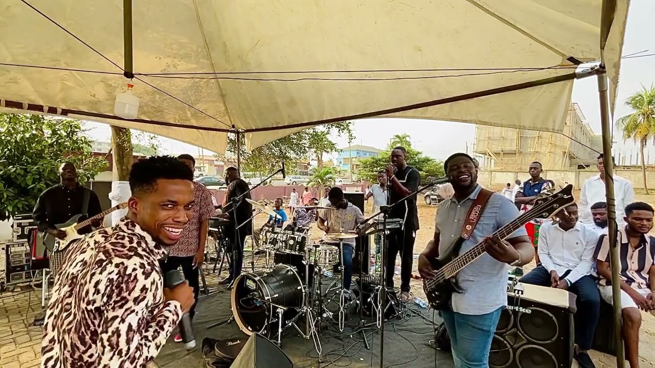 Best Ghanaian Hi life songs Performed live with My Band,Nonstop🇬🇭🫡🔥Great Hi life bass Grooves!🎸