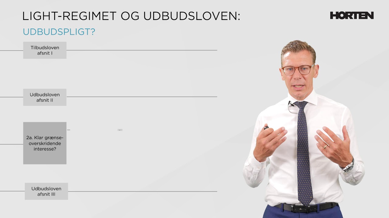 Demovideo: Udbud efter light-regimet
