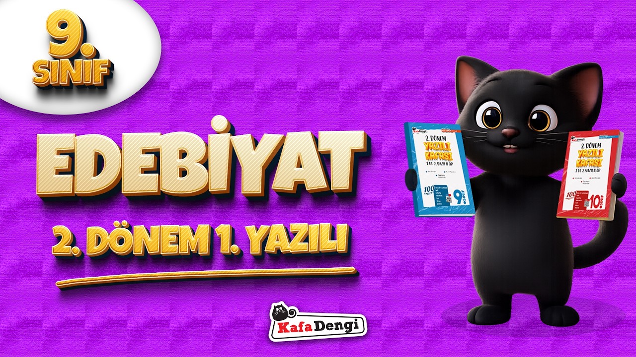 9. Sınıf Edebiyat - 2. Dönem 1. Yazılı Kampı #2026