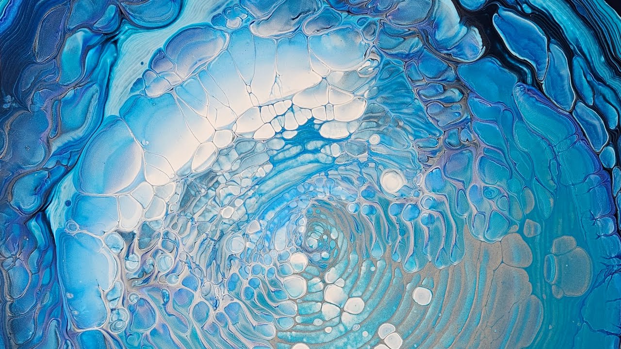 209 Beautiful! Let's make a special commission. ~ Fluid Art ~ Cloud Pour ☁️