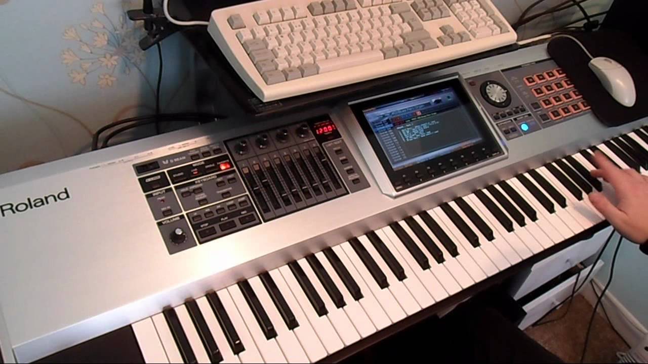 ROLAND FANTOM G7 DEMO PART 1