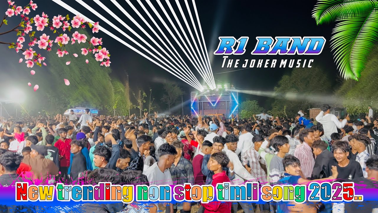 R1 BAND KARANJVE 2025🔥SUPAR HIT NON STOP TIMLI SONG 2025_||