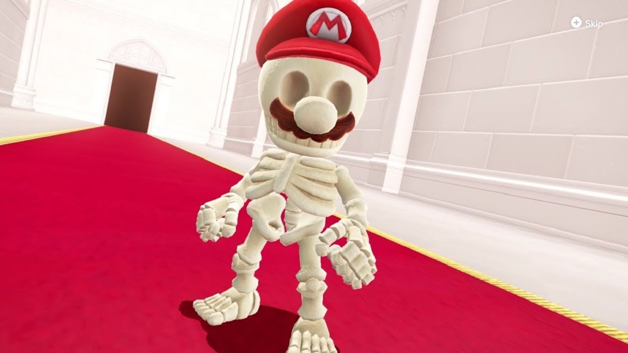 Super Mario Odyssey Movie - Skeleton Mario Vs. Final Boss (9,999 Coins)