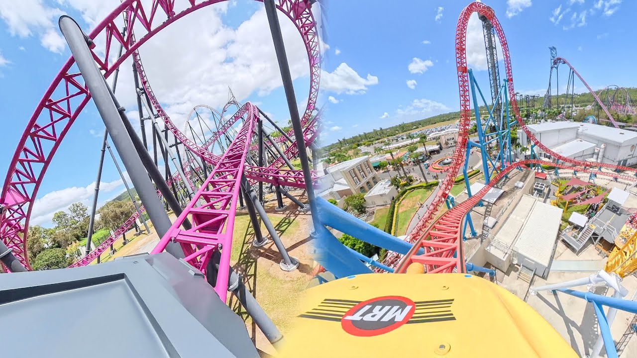 Прокатиться на ВСЕХ американских горках в Movie World Australia 2026 (Голд-Кост)
