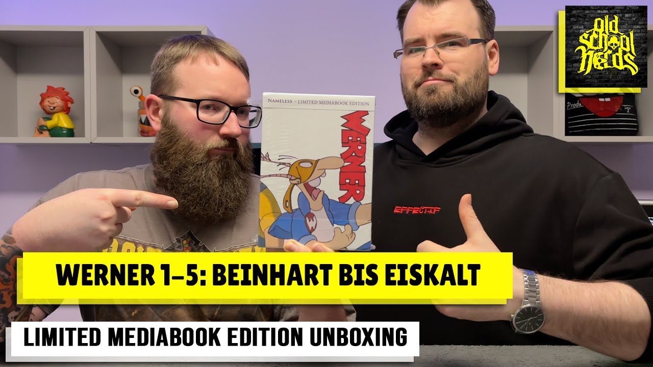 Werner 1-5: Beinhart bis Eiskalt - Limited Mediabook Edition Unboxing