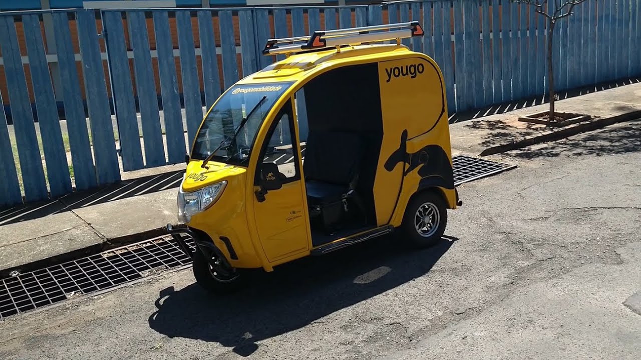Cicloway Joaninha TukTuk Amarelo 2019 (YouGo Mobile)
