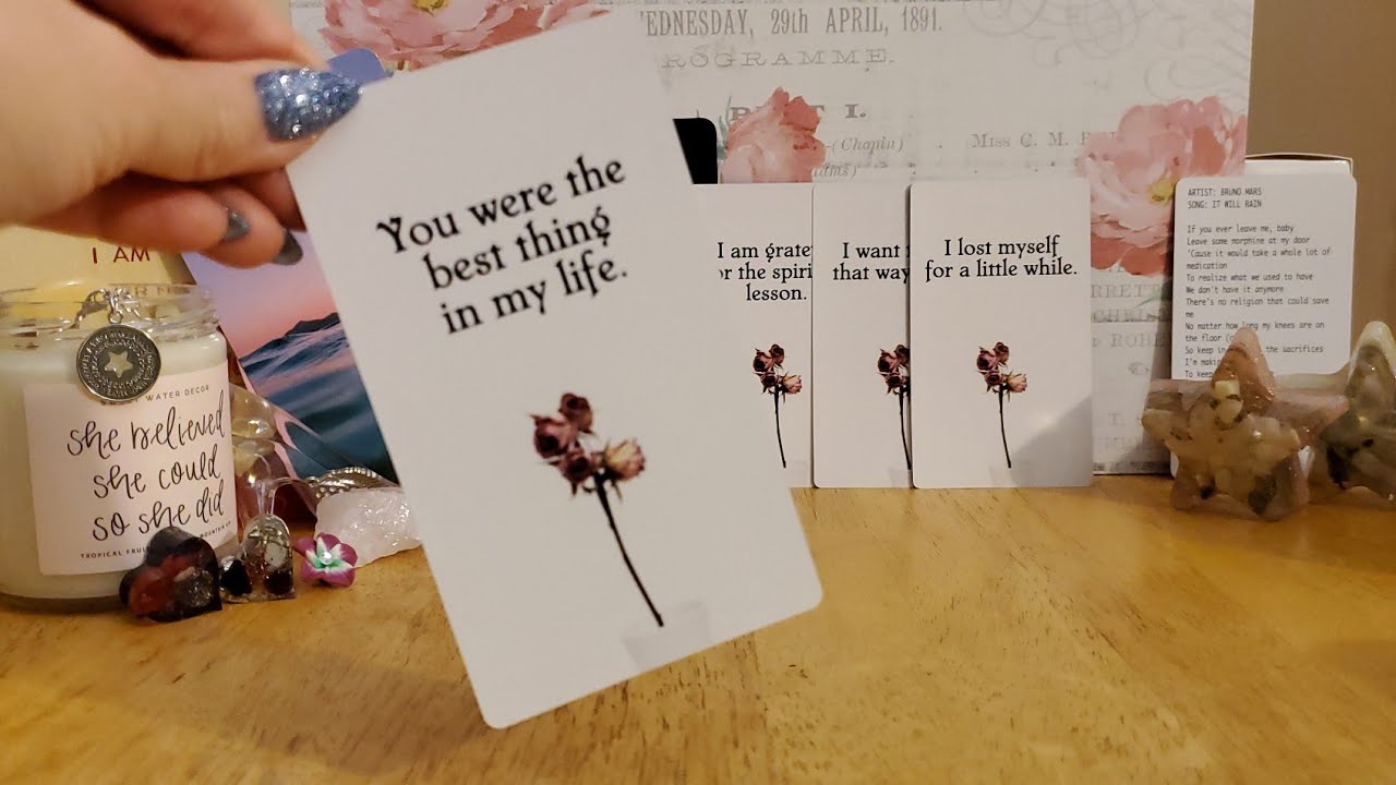 💌 How does your person feel about you? 🤔 (THE UNFILTERED VERSION)   Pick a card!!! 💖💞💍🥰❤