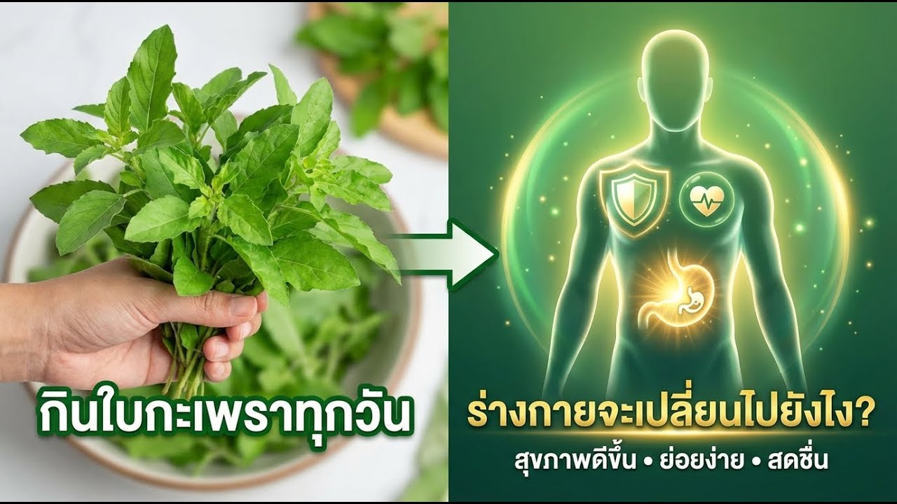 กินใบโหระพามะนาวทุกวัน เกิดอะไรขึ้นกับร่างกายคุณ?