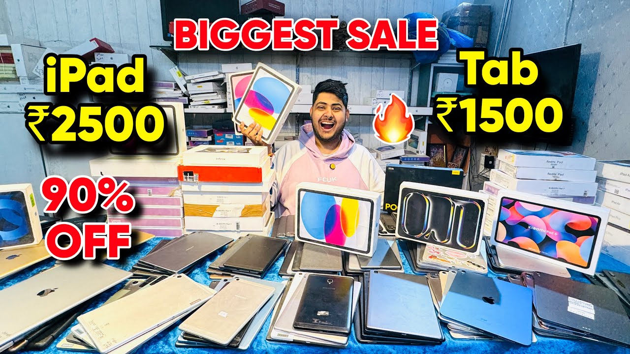 Cheapest iPad Market in Delhi 🔥 | IPad Just ₹2500 | iPhone Sale | iPad Air iPad Pro iPhone15
