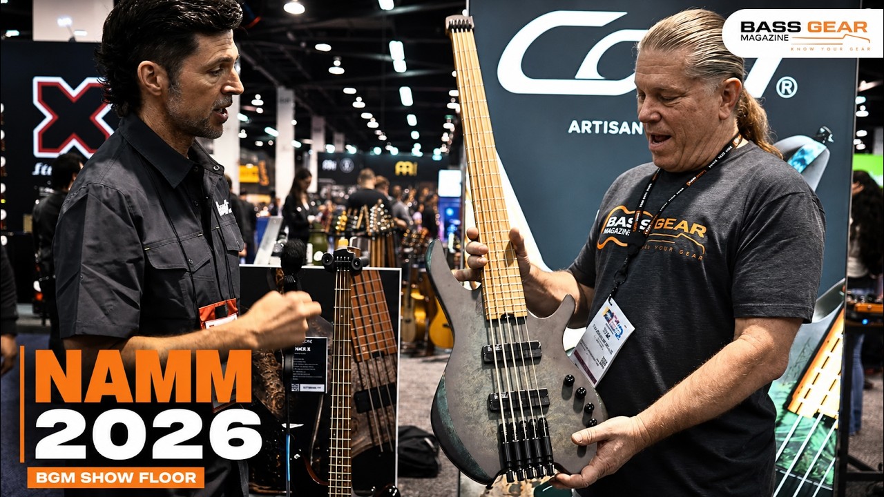 Cort Basses! (NAMM 2026)
