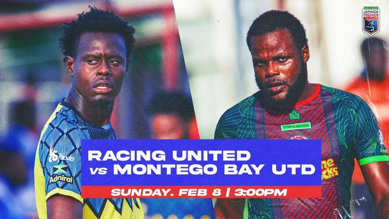 Live: Racing United vs Montego Bay United | Jamaica Premier League |