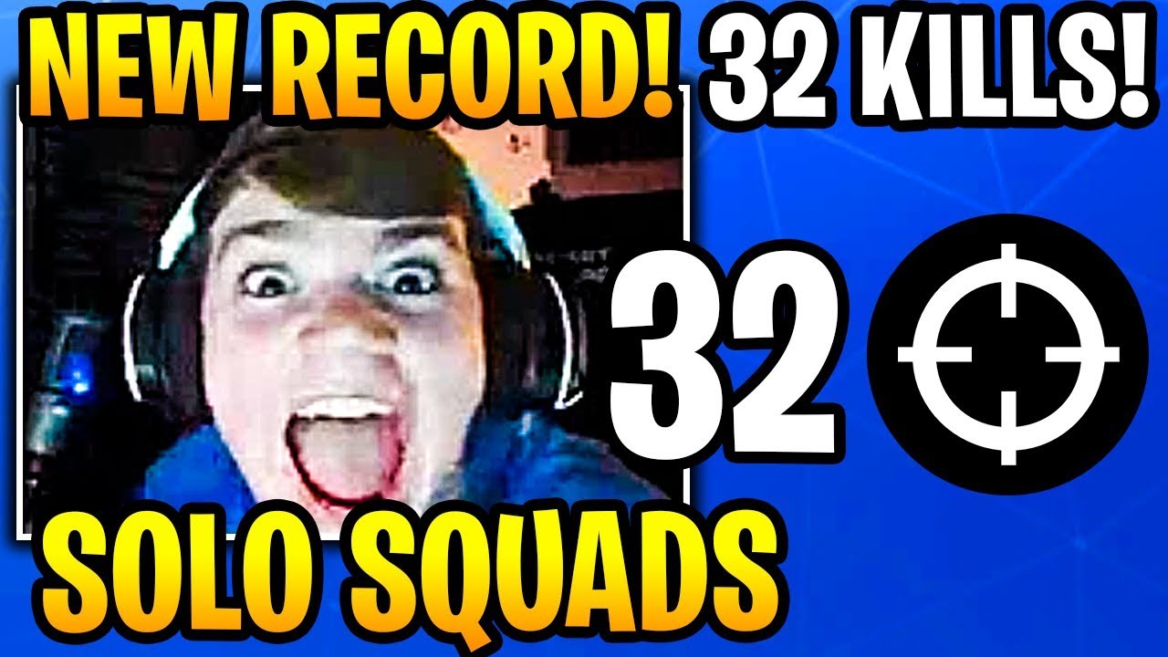 Mongraal Gets His NEW RECORD 32 Kills Solo Squads Fortnite !!