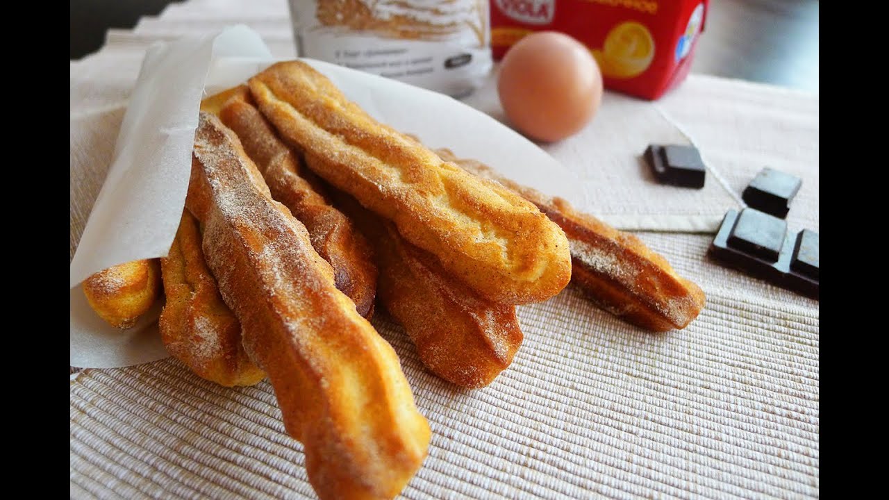 ЧУРРОС. Очень ВКУСНЫЙ и БЫСТРЫЙ испанский ДЕСЕРТ!