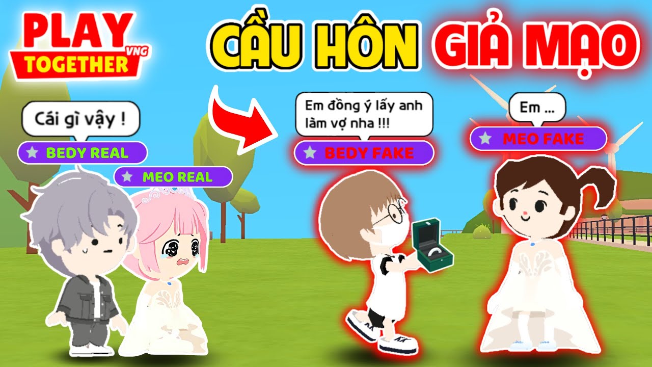PLAY TOGETHER | BEDY HOẢNG HỐT PHÁT HIỆN BEDY VÀ MEO FHAKE CẦ.U H.ÔN NHAU