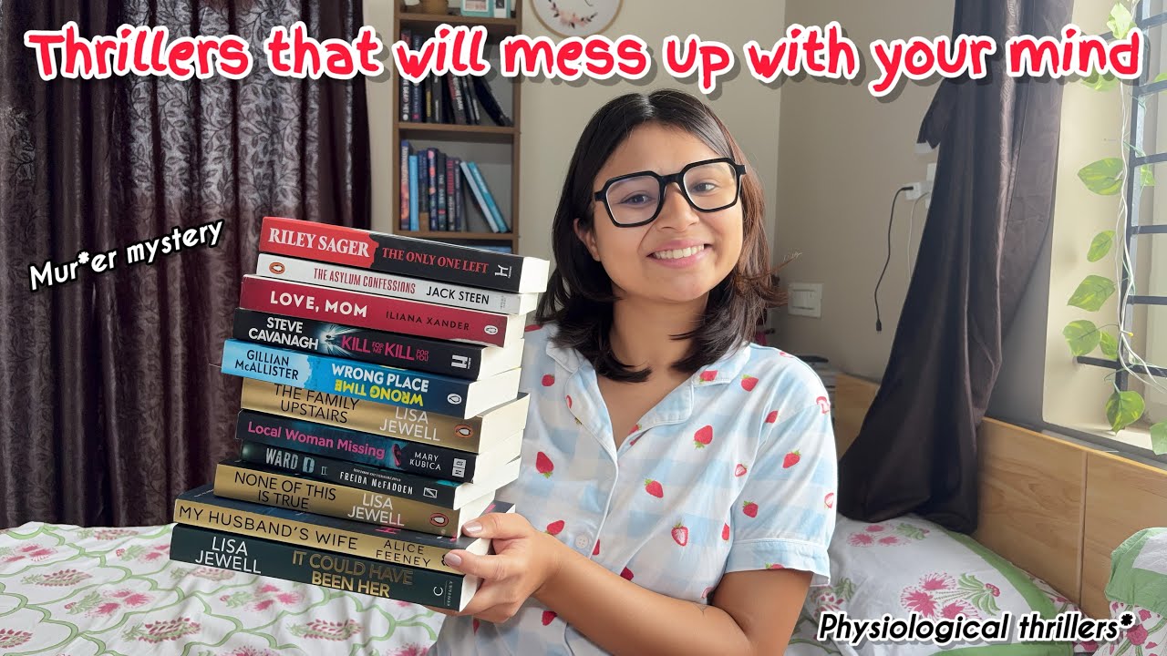 11 Psychological Thriller Books That Will Mess With Your Head🤯📚 | Best thriller books