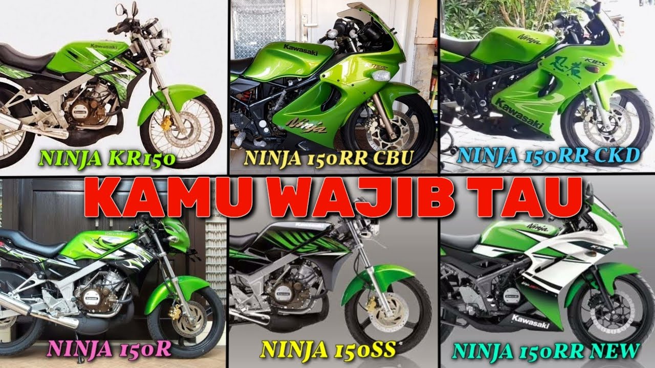 Perjalanan Kawasaki Ninja 2Tak generasi pertama sampai terakhir di Indonesia