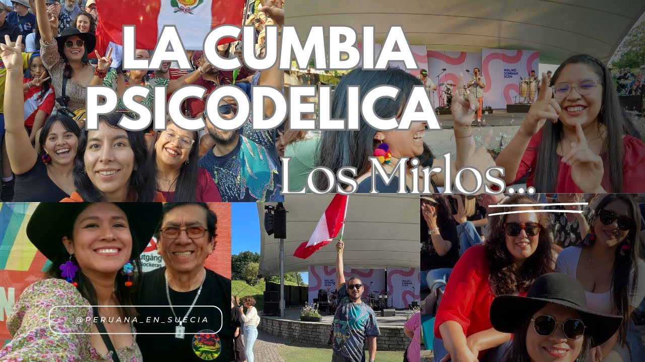 LOS MIRLOS CUMBIA PSICODÉLICA AMAZONICA EN SUECIA 🌴🪇 #suecia #vlog #peruanaensuecia #losmirlos #fyp