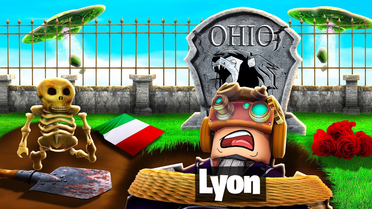 SCAVO UN BUCO PER ARRIVARE IN OHIO SU ROBLOX!!