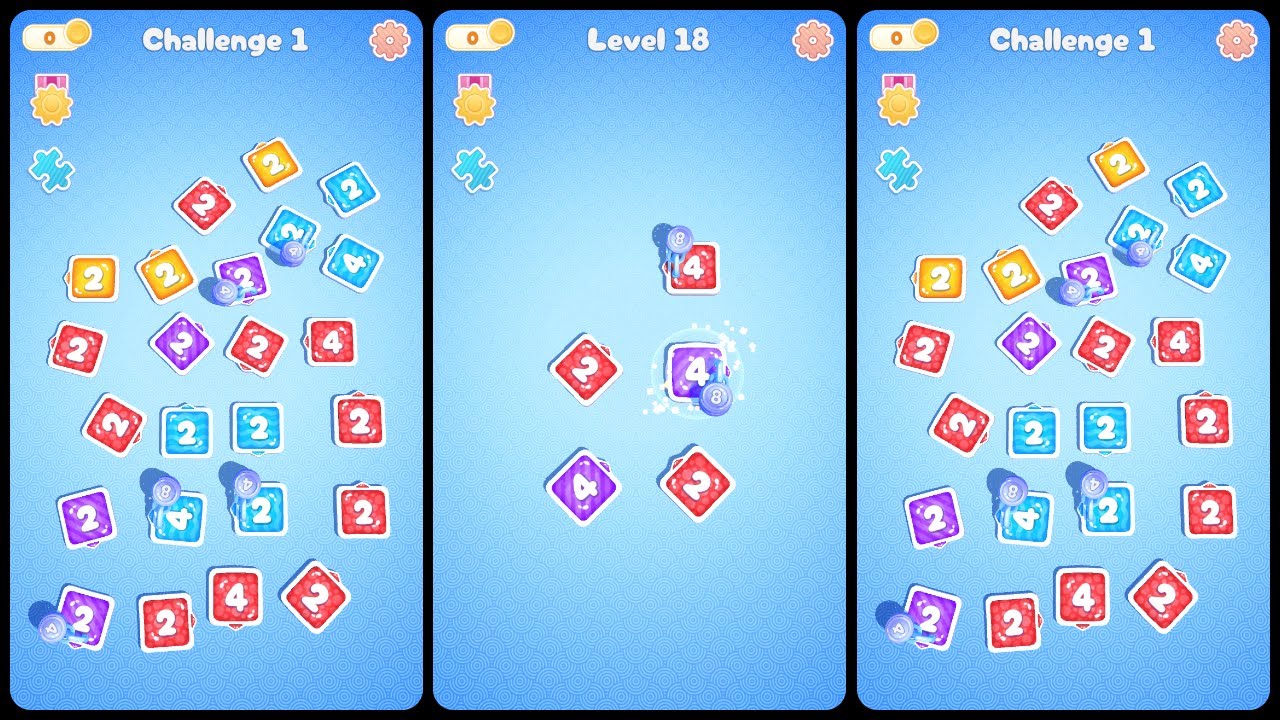 Numbers Unblock and Merge Gameplay Android Mobile