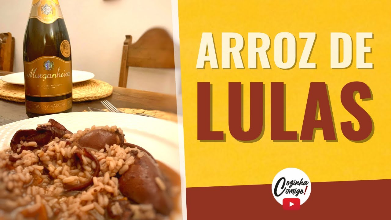 ARROZ DE LULAS - O MELHOR QUE JÁ PROVEI!