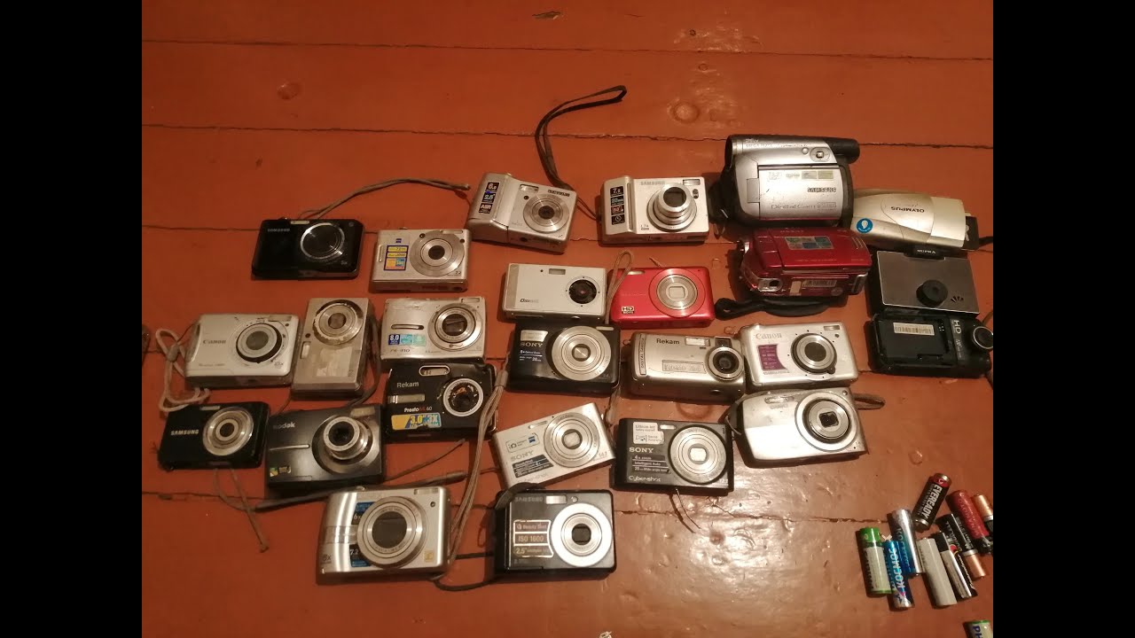 Какие ценные радиодетали есть в импортных, цифровых фотоаппаратах