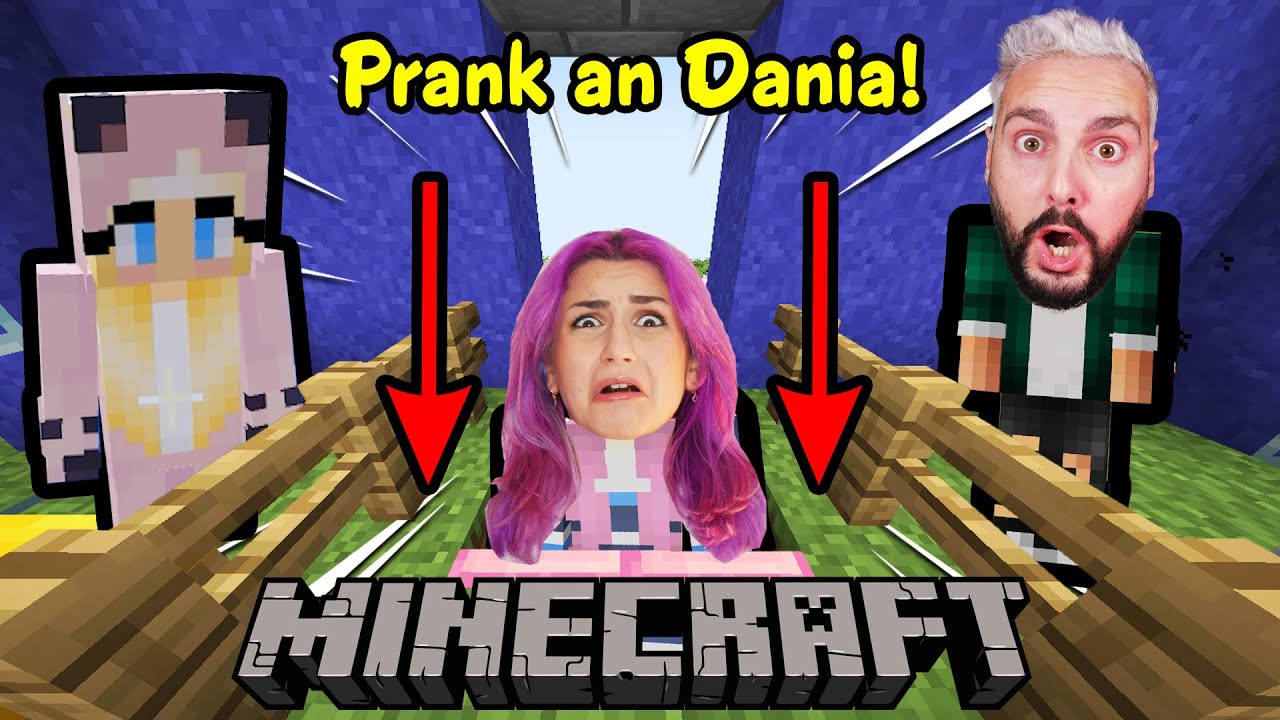 ISY & KAAN PRANKEN DANIA! Wir haben eine Falle gebaut! Minecraft MEISTER #02