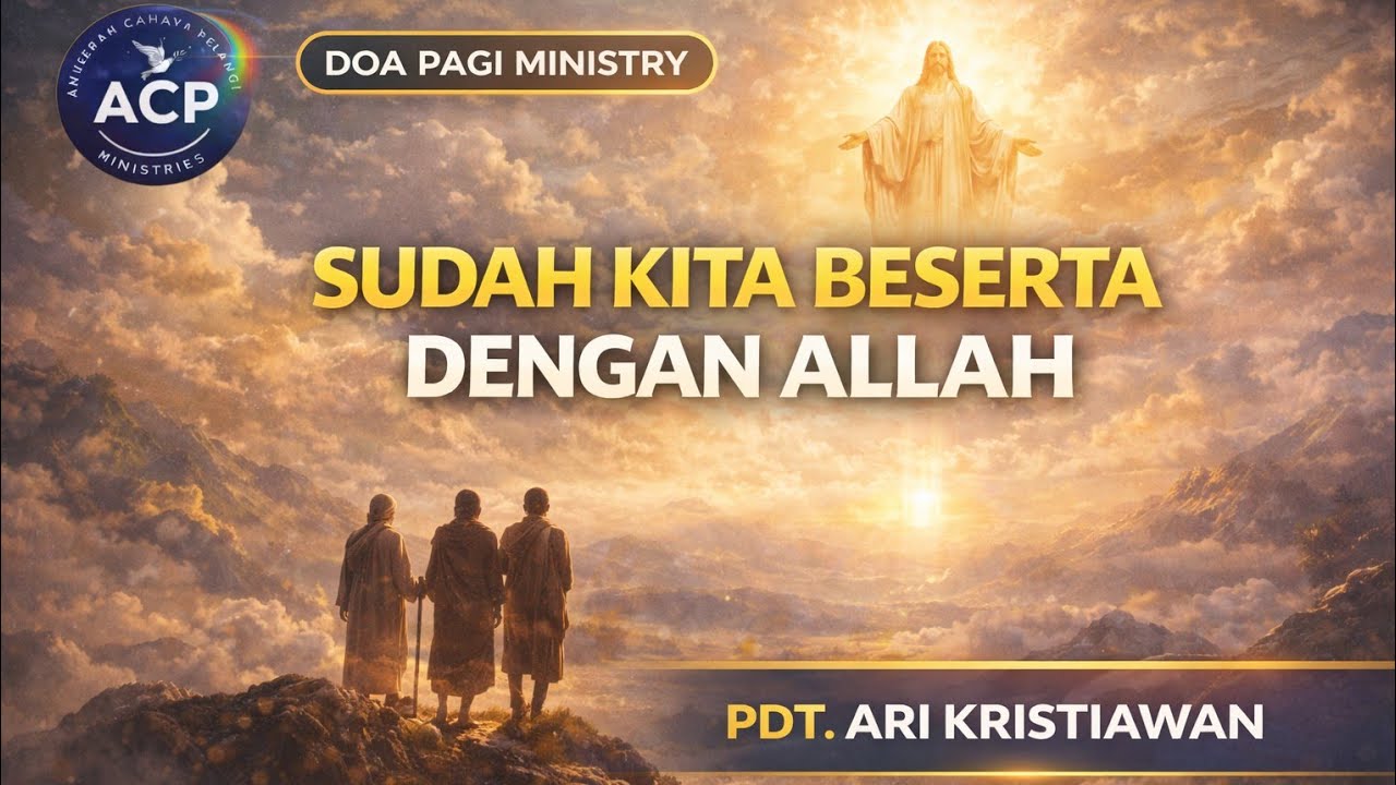 SUDAHKAH KITA BESERTA DENGAN ALLAH - PDT ARI KRISTIAWAN - DOA PAGI SELASA - DPM -