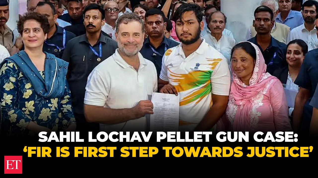 &lsquo;FIR is first step towards justice&rsquo;: Pellet victim Sahil Lochav thanks Rahul Gandhi