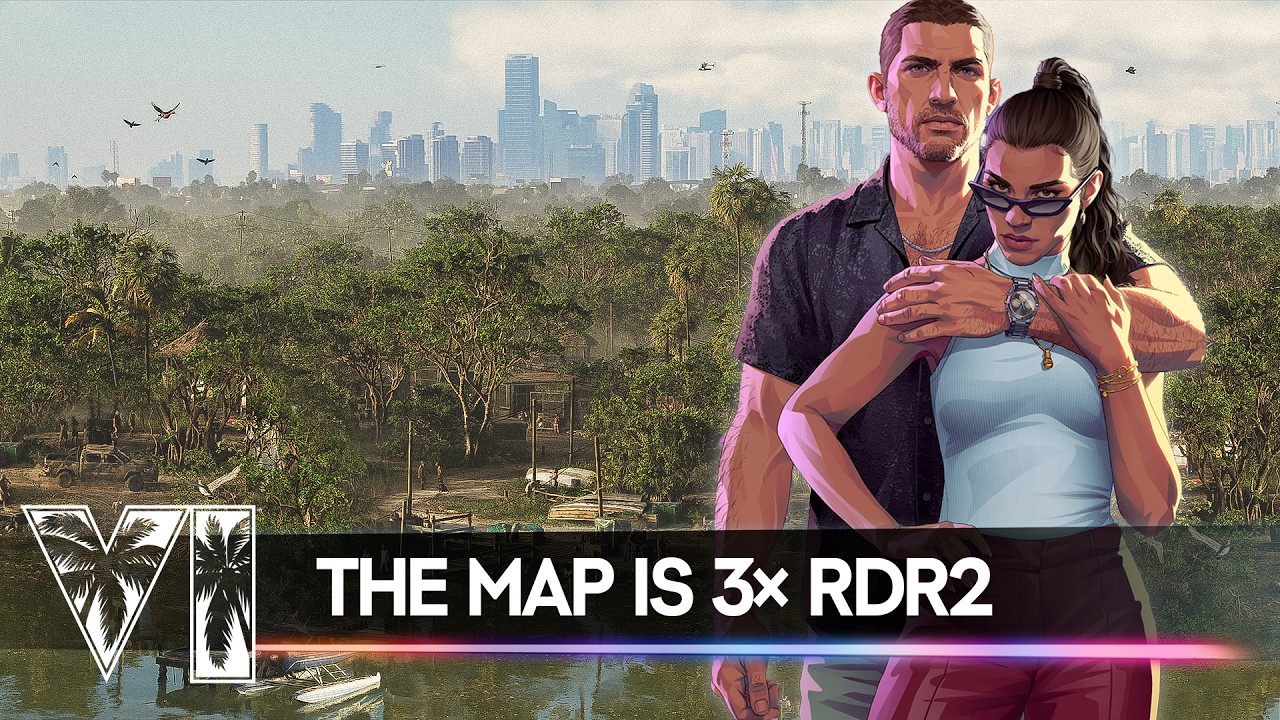 Сюжет GTA 6 займет более 80 часов, а карта в 3 раза больше, чем в RDR2