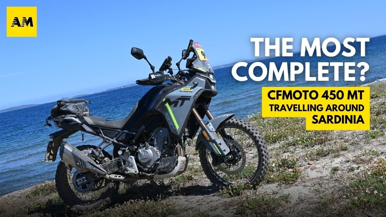 Travelling around SARDINIA with the CF Moto 450 MT | The Most Complete Bike?