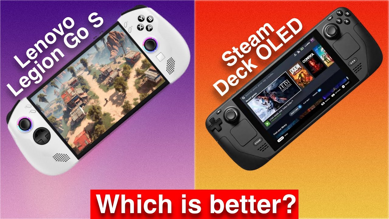 Steam DECK OLED Vs Legion Go S - Which Is Better