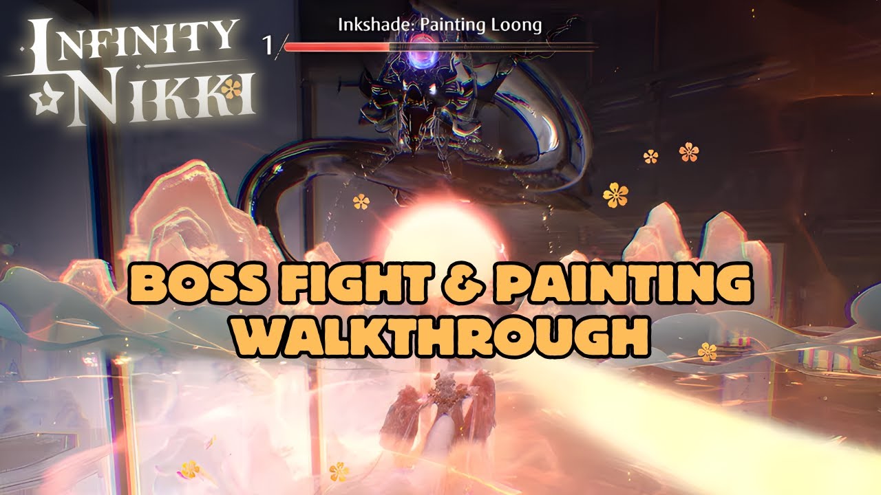 INKSHADE: Painting Loong - Boss Fight + Painting Walkthrough | Infinity Nikki 1.8 Danqing Season