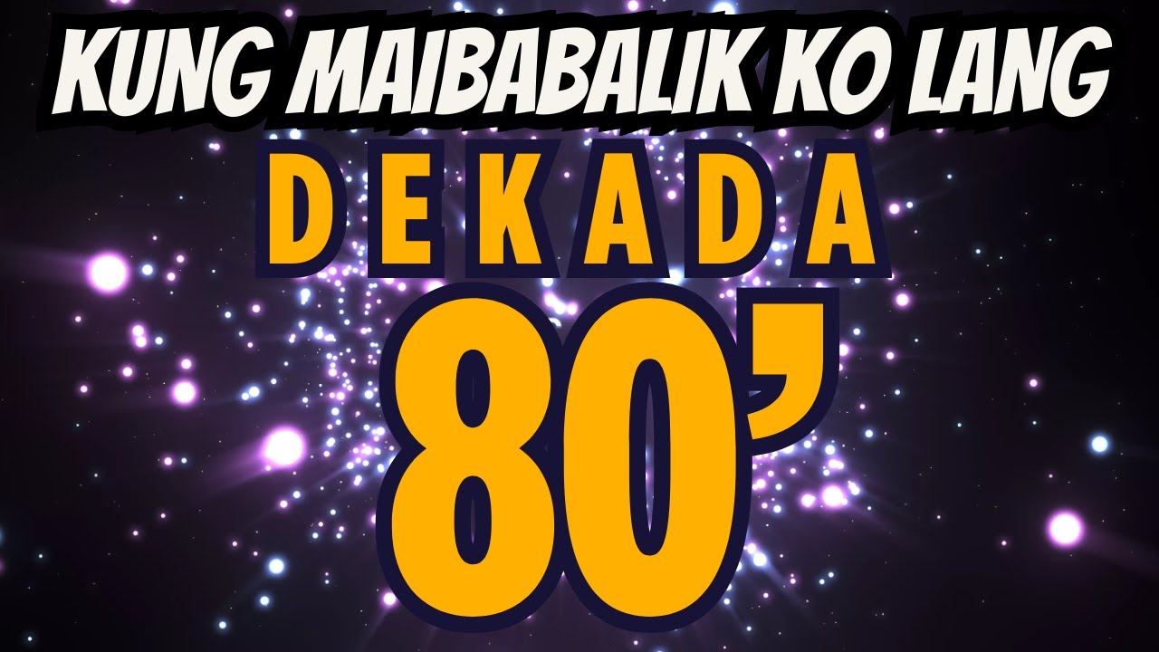 Batang 80s OPM Nonstop Disco Mix BOMB REMIX