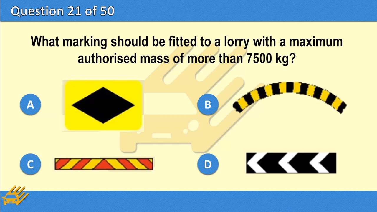 LGV Theory test 2024 - Official LGV / HGV Driving Test part 3 - test Large Vehicles