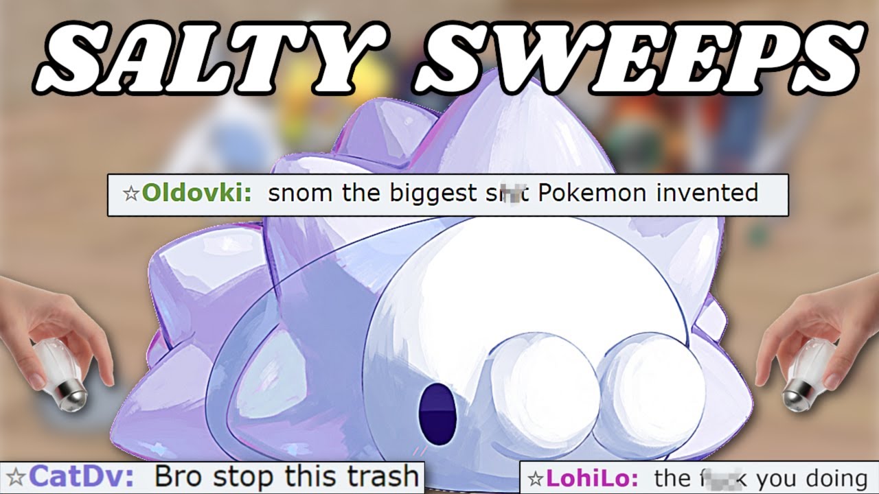 Подборка солёных зачисток Pokemon Showdown